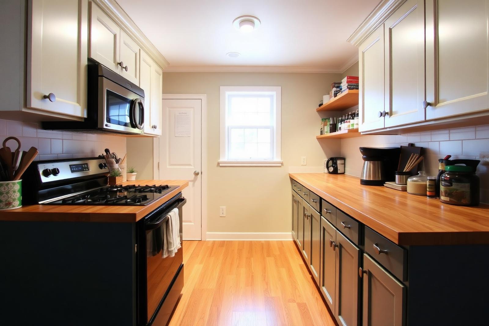 1120 Sandi — updated kitchen with butcher block counters