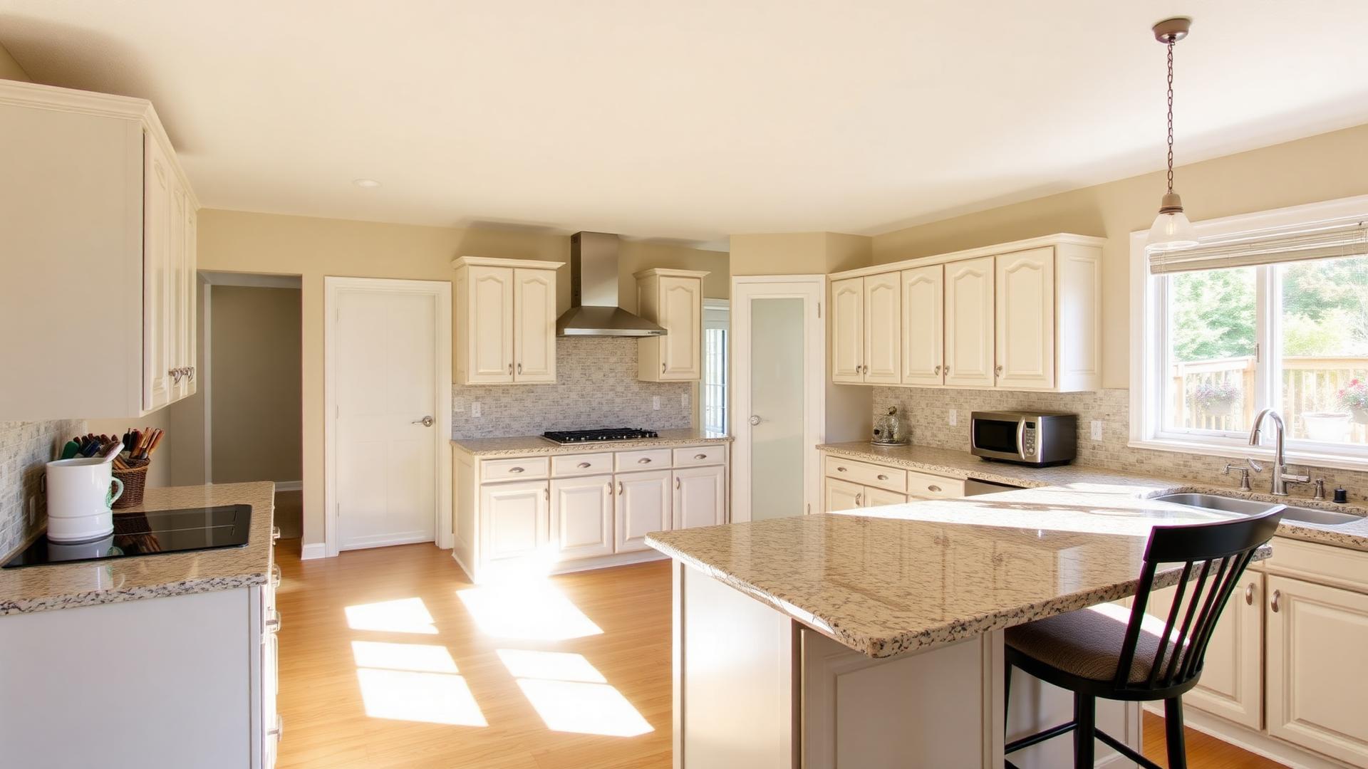 2821 Tigertail — updated kitchen with breakfast bar