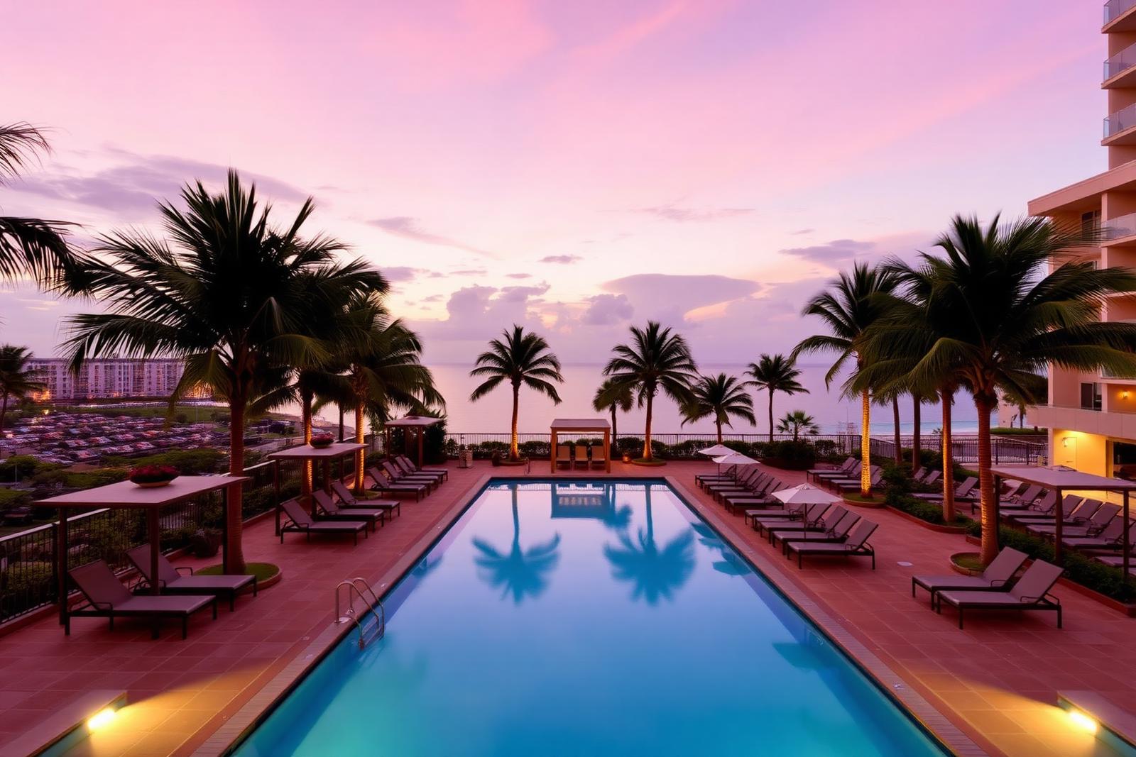 2108 Scholarship — resort-style pool deck amenity