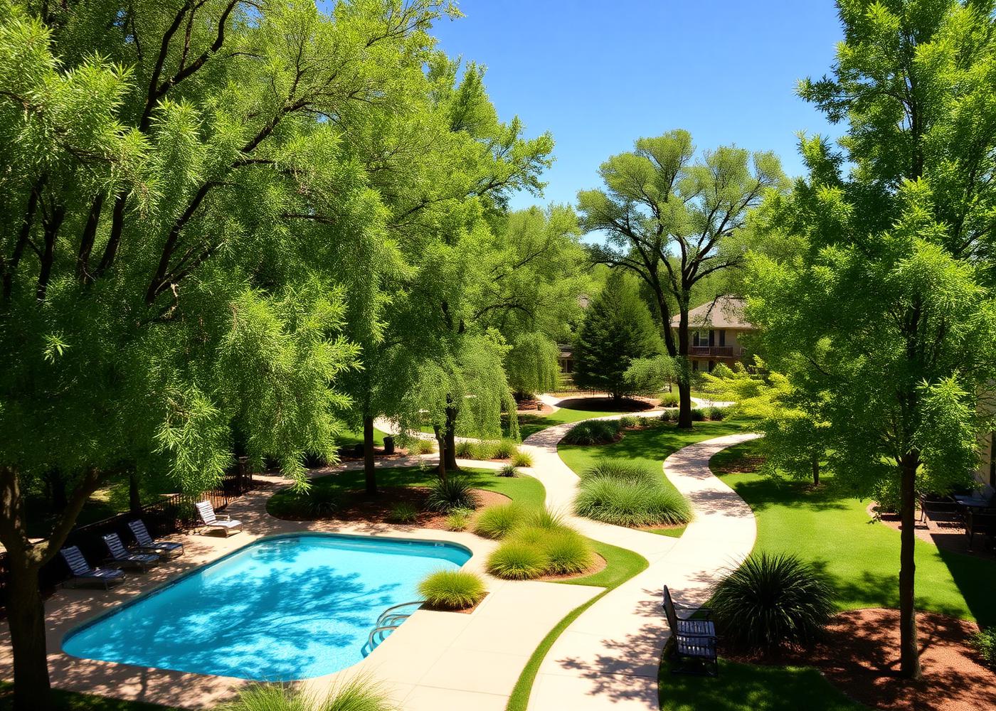 38 Navarre #138 — community greenbelt and pool